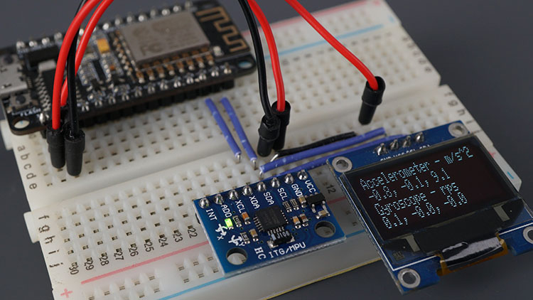 ESP8266 NodeMCU with MPU-6050: Monitor Acceleration, Gyroscope, and ...