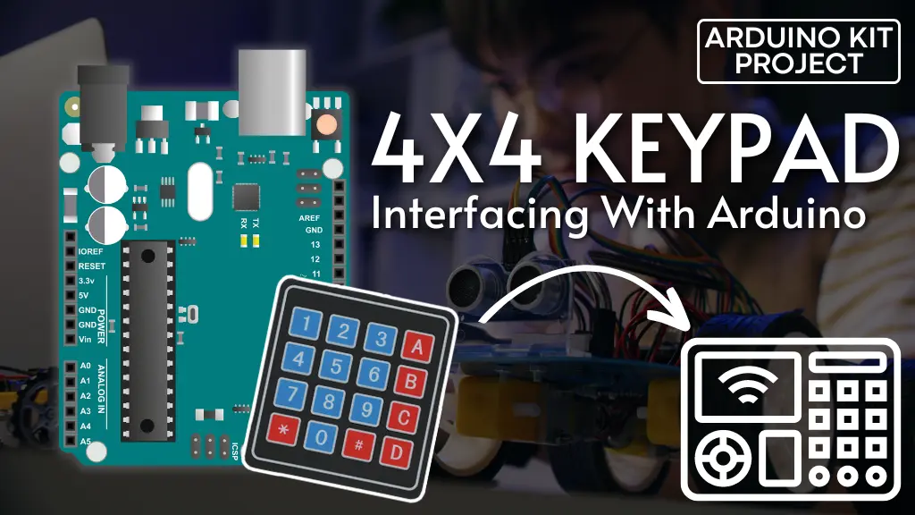 Interfacing a 4x4 Keypad with Arduino UNO: Step-by-Step Guide